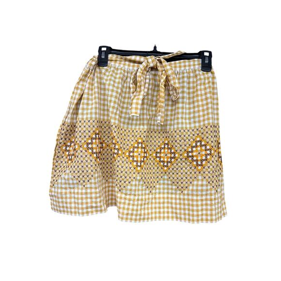 Vintage 50s Apron Housewife Maid Baking Prairie Woman Little House American Girl - Picture 1 of 3